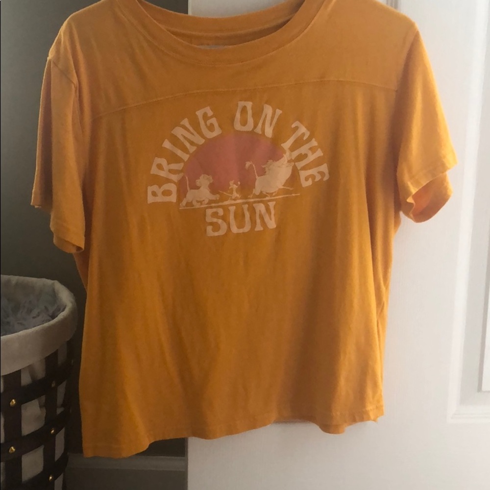 Lion King crop top.